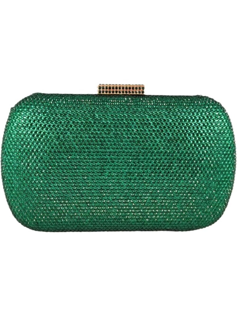 Women's Green Mini Rhinestone Clutch Purse Crystal Wedding Formal Evening Bag